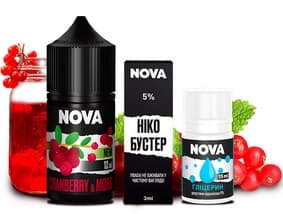 Набір Cranberry Mors 30 мл (Nova Salt)