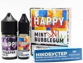 Набір Mint Bubblegum 30 мл (Happy Salt)