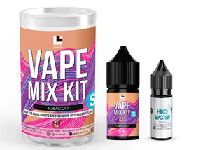 Набор Tobacco (Табак) 30 мл Vape Mix Kit (ULL Salt)