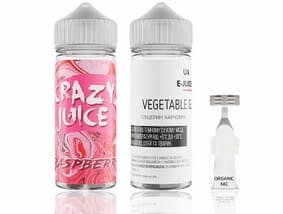 Набір Raspberry (Малина) 120 мл (Crazy Juice)