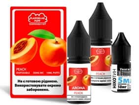 Набор Peach (Персик) 10 мл (Flavorlab Puff Salt)
