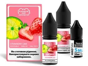 Набір Strawberry Lime 10 мл (Flavorlab Puff Salt)