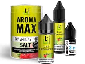 Набір Лайм-Полуниця 30 мл Aroma Max (FlavorLab Salt)